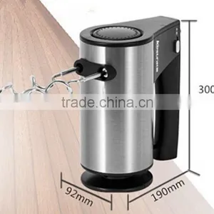Brushed Stainless Steel Flour Dough Mixer, Hand Blender, Food Mixer, Food Processor, Cake Mixer Dough Mixer thumbnail-4