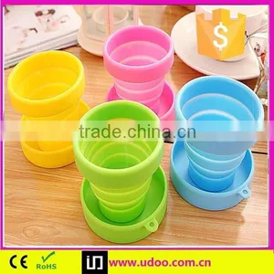 Food Grade Silicone Folding Cup for Travel Outdoor Camping thumbnail-1