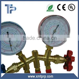 Professional OEM Manufacturer of TP-08 Brass Double Manifold Gauge Set thumbnail-2