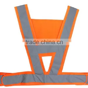 Super Reflective Vest V-shape Reflective Clothing Reflective Overalls thumbnail-4