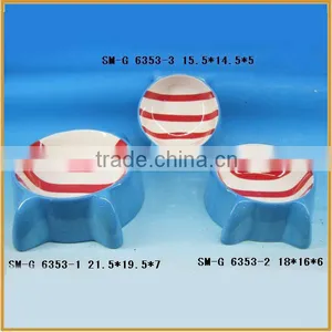 Wholesale Ceramic Pet Bowl Bowl Feeder for the Pet thumbnail-1