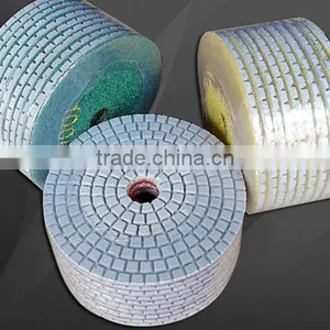 Angle Grinder Polishing Pads /flexible Wet Polishing Pad for Marble Granite thumbnail-4