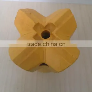 Threaded Steel Cross Type Bit / H25 Cross Type Bit / Steel Drill Bits thumbnail-2