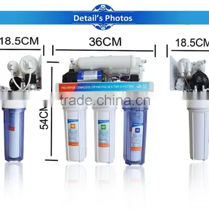 High Quality Home Pure ro System 7 Stage Mineral Water Plant Price Alkaline Water Filter thumbnail-6
