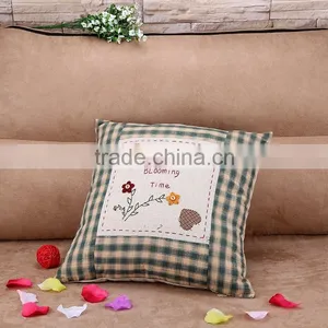 Personality Cartoon Embroidered Cushion Cover Sofa Chair Head Pillow thumbnail-4