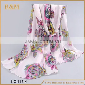 Factory Main Products! Originality Silk Gauze Scarf From Manufacturer thumbnail-1