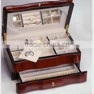 Rosewood Jewelry Chest thumbnail-1