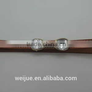 Skinny Belt With Glasses Bowknot for Women thumbnail-2