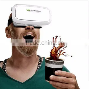 VR BOX 2.0 Version 2 VR Virtual Reality Glasses ,Smart Bluetooth Wireless Mouse , Remote Control Gamepad thumbnail-1