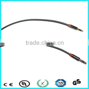 China TPE 3core 3.5 mm Audio Cable Male Plug thumbnail-6