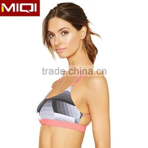 The Fitness Sports Bra For Women In Sexy Design in Sublimation Pattern thumbnail-1