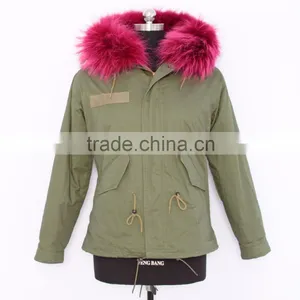 2016 New Hot Selling Parka Jacket With Real Fox Fur Collar thumbnail-1