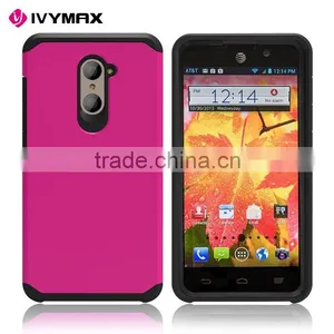 Heavy Duty Dual Layer Hybrid Mobile Phone Case Accessories for ZTE Z988 thumbnail-1