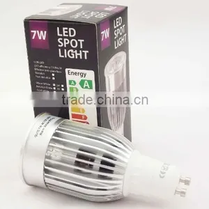 LED COB Spotlight, Anti-glare Lens Design, 90-100lm/W, 3 Years Warranty,GU10 LED Light Bulb thumbnail-1