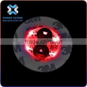 Best Selling Products In America Fashional Custom Your Own Logo Flashing Coasters,led Sticker for Bottle thumbnail-5
