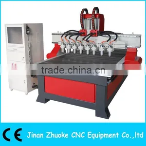 8 Heads CNC Router Machine ZK-1325-8 thumbnail-1