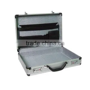 Contemporary Best Sell Padded Aluminum Briefcase Silver thumbnail-1