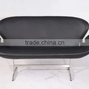Salon Furniture Waiting Sofa Swan Leisure Loveseat thumbnail-1