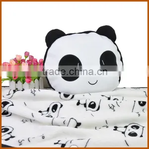 100% Polyester Wholesale China Panda Print Blanket thumbnail-3