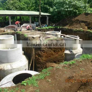 China Brand Puxin Easy to Maintain Household 6m3 Biogas Anaerobic Digester thumbnail-5