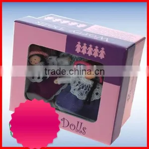 New Design PVC Window Gift Barbie Doll Box Manufacture thumbnail-1