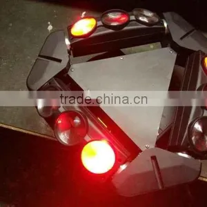 Newest 9 Eyes Pixel 9x10w 4 in 1 Led Dmx Spider Led Beam Moving Head dj Lighting thumbnail-3