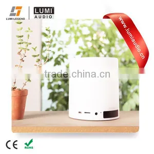 2015 Wireless Lamp Bluetooth Speaker With White LED Lamp Light for Laptop or Phone thumbnail-1
