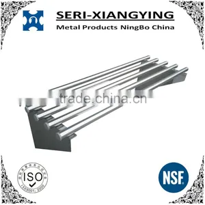 NSF Approval Stainless Steel Tubular Drainage Wall Shelf thumbnail-1