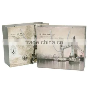 Romantic Famous View Of Europe Paper Gift Bag thumbnail-6