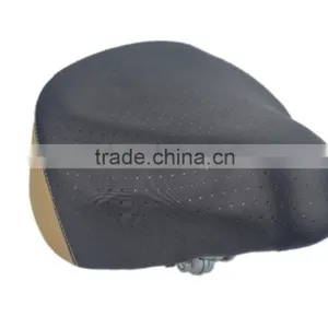 Leather Bicycle Saddle Attractive Design High Quality Wholesale Price Comfortable Electric Bicycle Saddle Bicycle Parts thumbnail-3