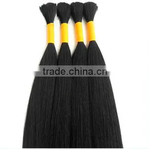 Wholesale 24inch Good Remy Blonde Human Hair Bulk thumbnail-6