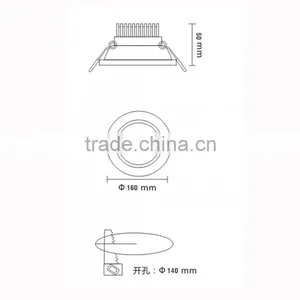 2015 Hot Product Modern Led Ceiling Light New Designs12W Celiling Lamp thumbnail-4