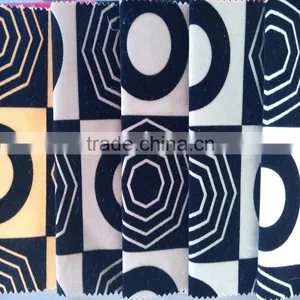 ZJHF-F35 New Super Soft Velvet Flocked Fabric Modern Sofa Fabric Home Textile thumbnail-1