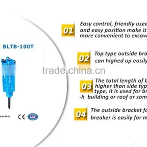 BLTB-100T Excellent Demolition Breaker Suitable for 11-16 Ton Excavator thumbnail-2