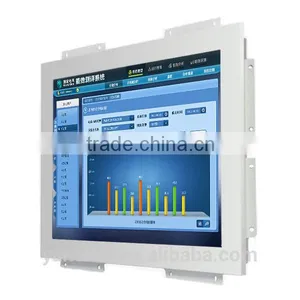 Embedded 19inch Industial Open Frame Monitor With Resistive Touchscreen thumbnail-3