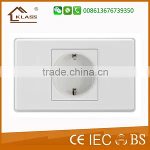 Power Supply Electrical ABS 15A/110V EU European Schuko Wall Socket thumbnail-1