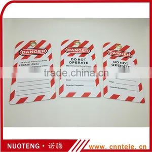 Safety Lockout Tags and Label PVC Warning Tags thumbnail-3