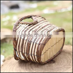 Handbag Shape Wicker Basket thumbnail-4