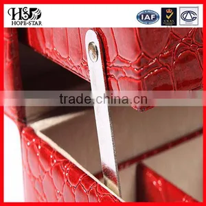 2015 Wholesale Top Sale High Quality pu Leather Watch Storage Boxes thumbnail-1