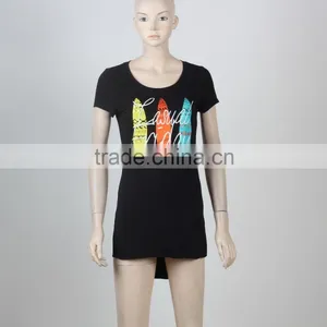 T-shirt School Dress Sex School Girl Uniform Short Sleeve Cotton Chiffon Fabric Fluqi Apparel thumbnail-1