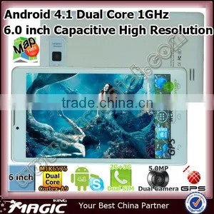 2G&3G Mtk6577 Dual Core Android 4.1 Jelly Bean Phone thumbnail-1