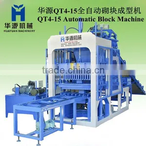 Color Paver, Pavement Brick, Concree Block Making Machine QT4-15 thumbnail-1