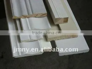 Gesso Primer White Pine Wood Moulding thumbnail-1