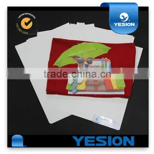 Laser Light Iron on Tshirt Transfer Paper/ Heat Press Transfer Paper for Light Color 100% Cotton Material thumbnail-1