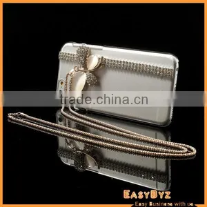 Mobile Phone Case Rhinestone Crystal Hard Case for Iphone 6, Rhinestone Case for Iphone 6 thumbnail-1