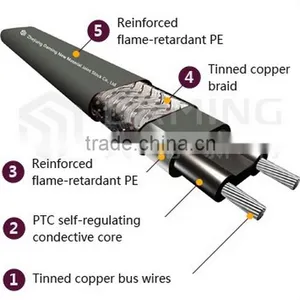 China Supplier Waterproof Electrical Cable Outdoor Snow Melting Cable thumbnail-1