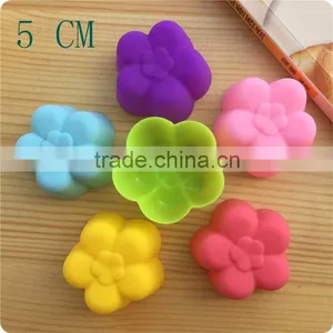 CTBED086 Cavity Silicone Blossom Muffin, Brownie, Cornbread, Cheesecake, Panna Cotta, Pudding, Jello Shot Cake and Soap Mold thumbnail-1