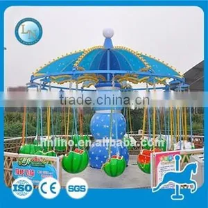 Super Welcomed on ! Outdoor Amusement Park Swing Games 12 Seats Flying Swing Chair Rides With ISO & CE Certificate thumbnail-3