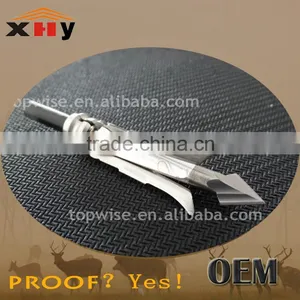 Hot Sale 3 Blade 100 Grain Broadheads Arrow Heads for Hunting Crossbow and Arrow thumbnail-1