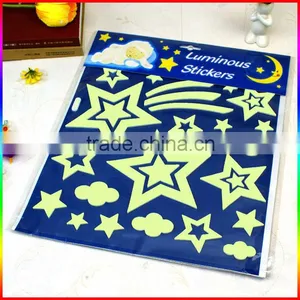 Glow in the Dark Star/moon Wall Puffy Stickers thumbnail-4